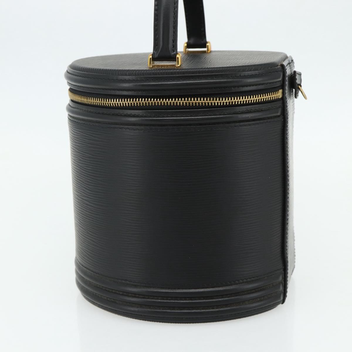 LOUIS VUITTON Epi Cannes Hand Bag Black M48032 LV Auth ep14328