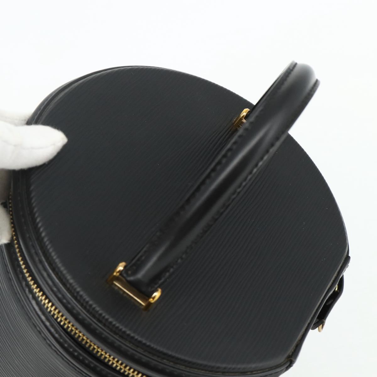 LOUIS VUITTON Epi Cannes Hand Bag Black M48032 LV Auth ep14328