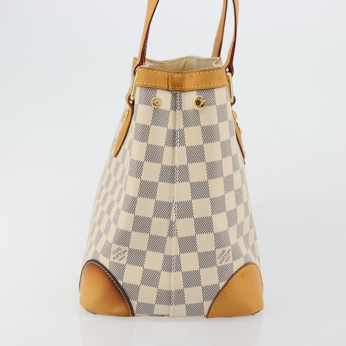 LOUIS VUITTON Damier Azur Hampstead PM Tote Bag N51207 LV Auth ep14336A