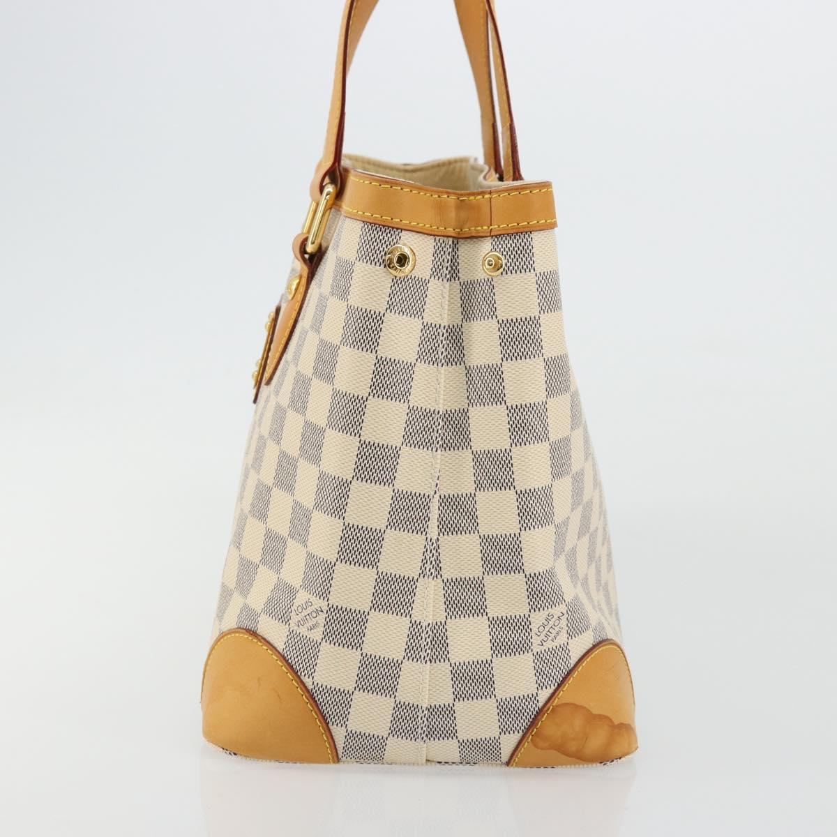 LOUIS VUITTON Damier Azur Hampstead PM Tote Bag N51207 LV Auth ep14336A