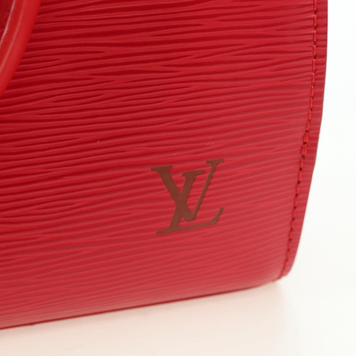LOUIS VUITTON Epi Pont Neuf Hand Bag Red M52057 LV Auth ep14351SAV