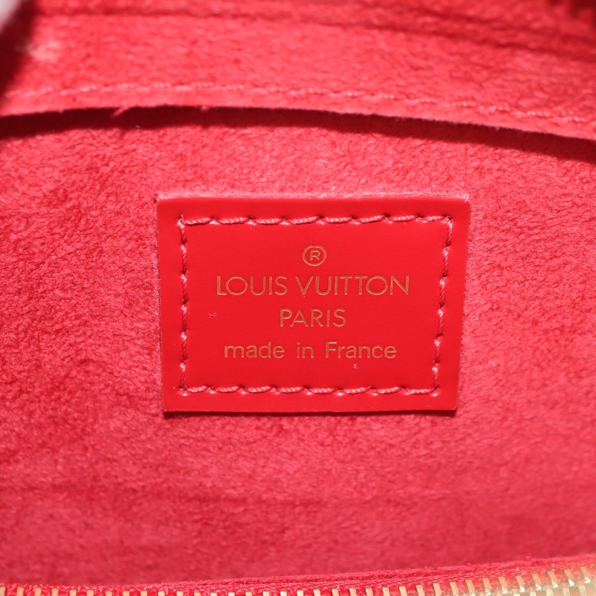 LOUIS VUITTON Epi Pont Neuf Hand Bag Red M52057 LV Auth ep14351SAV