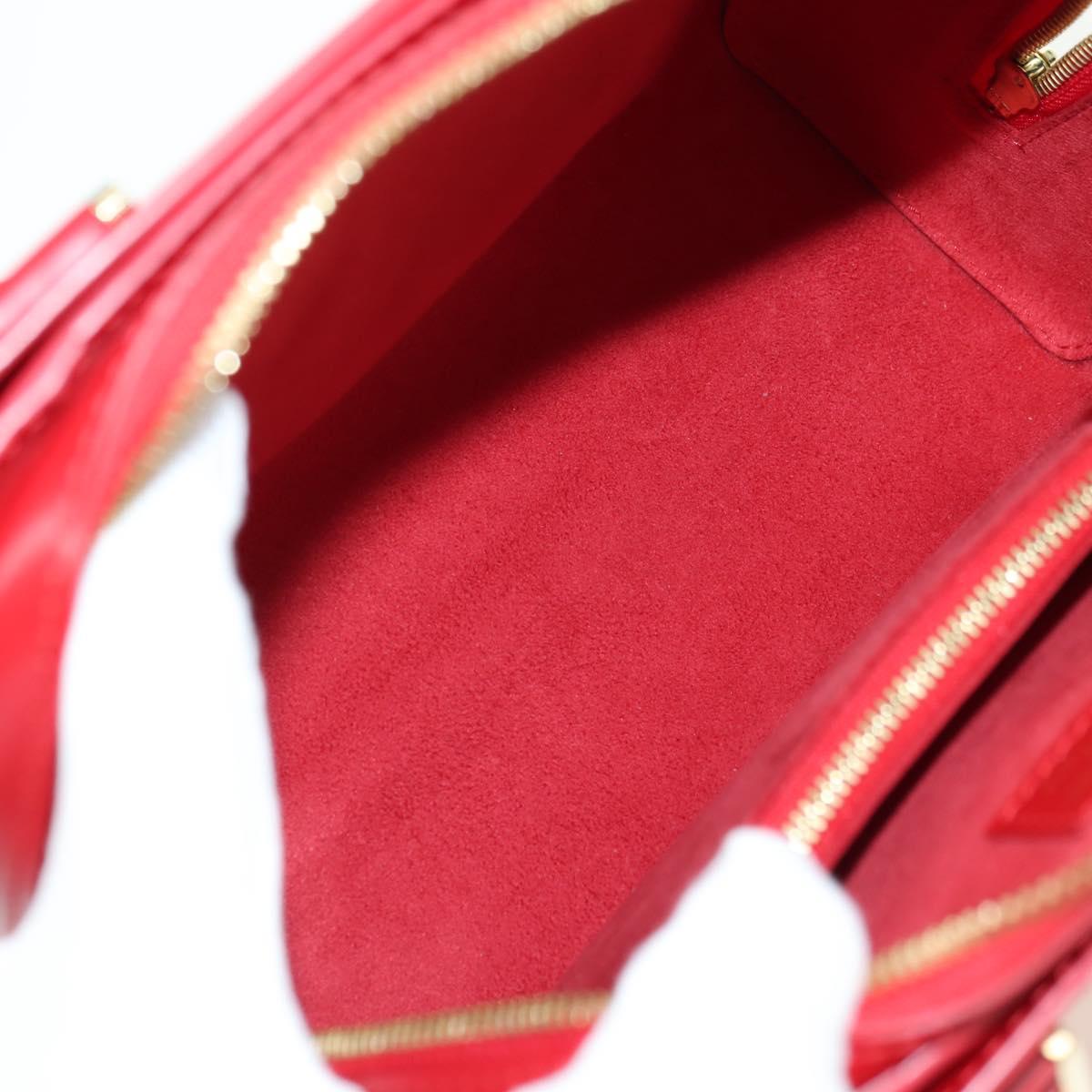 LOUIS VUITTON Epi Pont Neuf Hand Bag Red M52057 LV Auth ep14351SAV