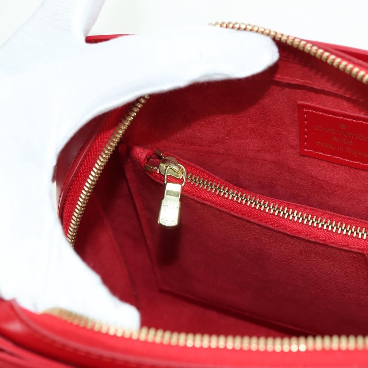 LOUIS VUITTON Epi Pont Neuf Hand Bag Red M52057 LV Auth ep14351SAV