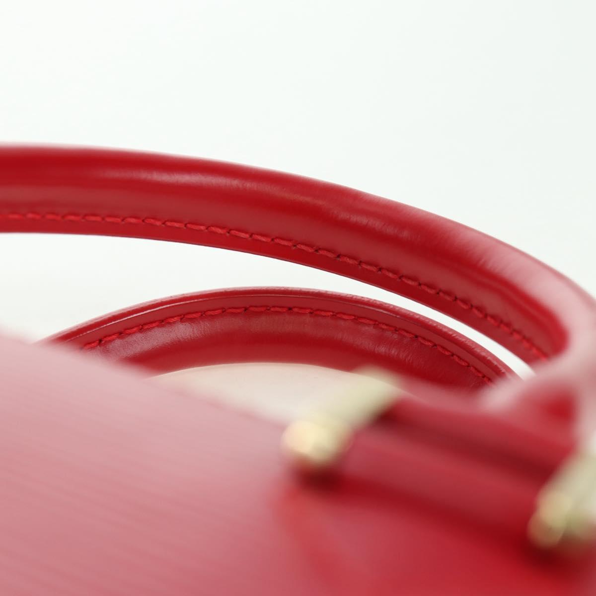 LOUIS VUITTON Epi Pont Neuf Hand Bag Red M52057 LV Auth ep14351SAV