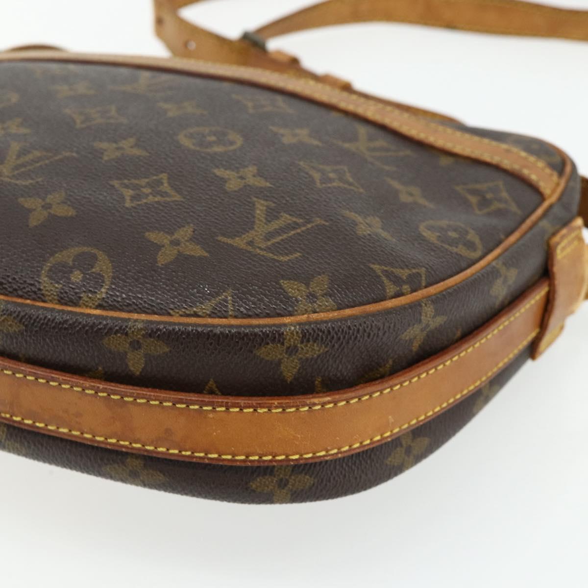 LOUIS VUITTON Monogram Jeune Fille GM Shoulder Bag M51225 LV Auth ep14357