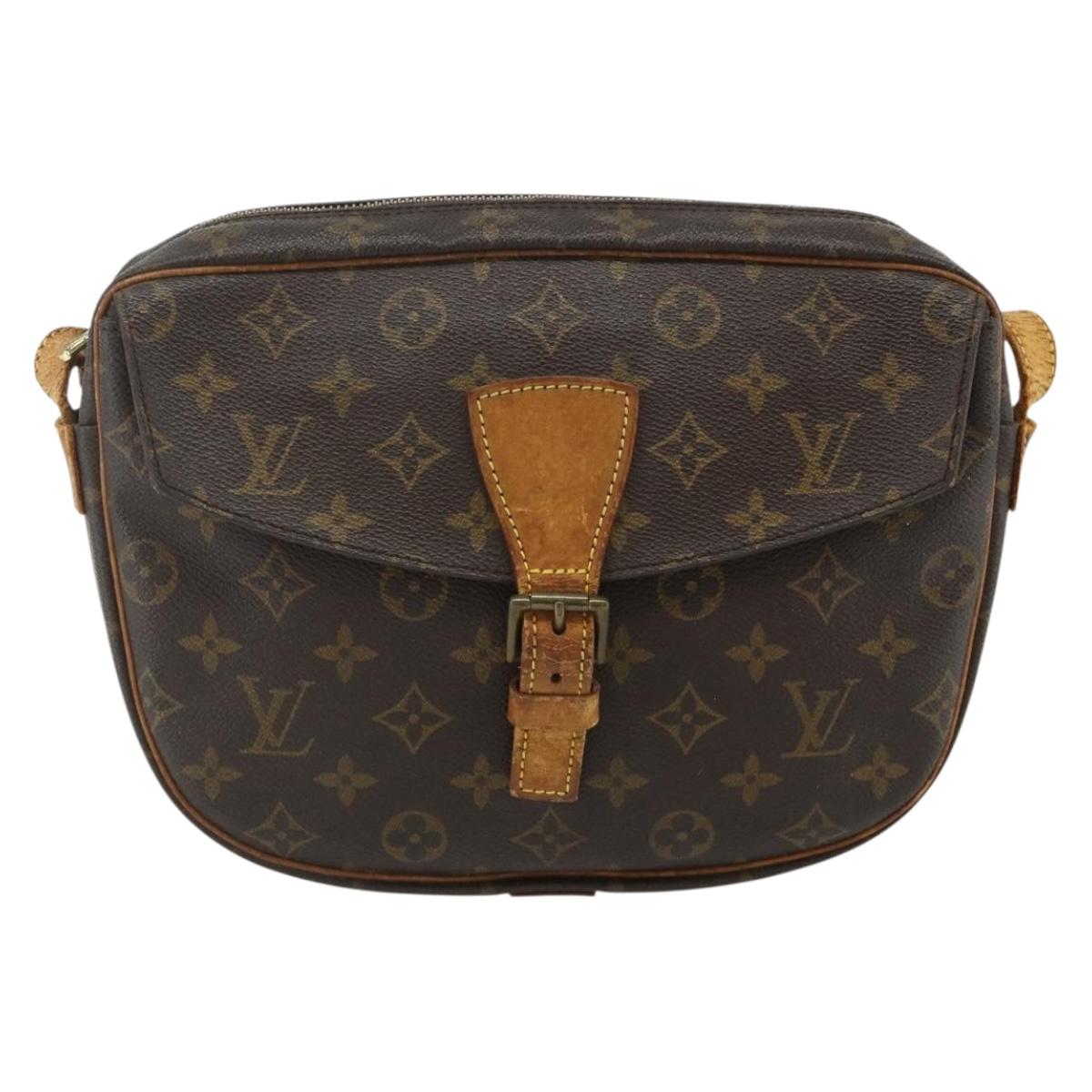 LOUIS VUITTON Monogram Jeune Fille GM Shoulder Bag M51225 LV Auth ep14357