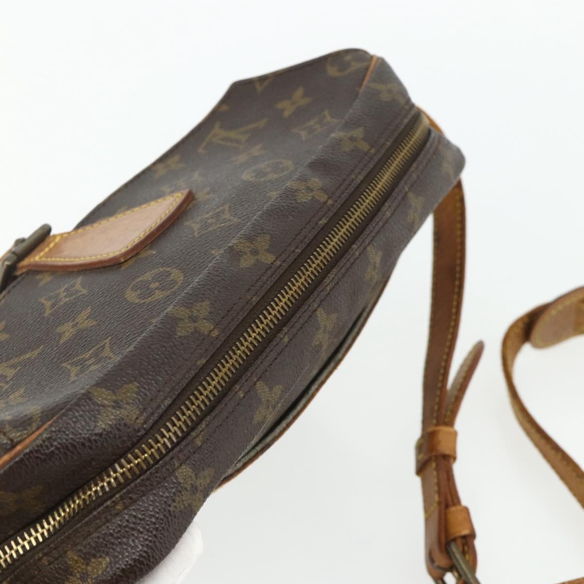 LOUIS VUITTON Monogram Jeune Fille GM Shoulder Bag M51225 LV Auth ep14357