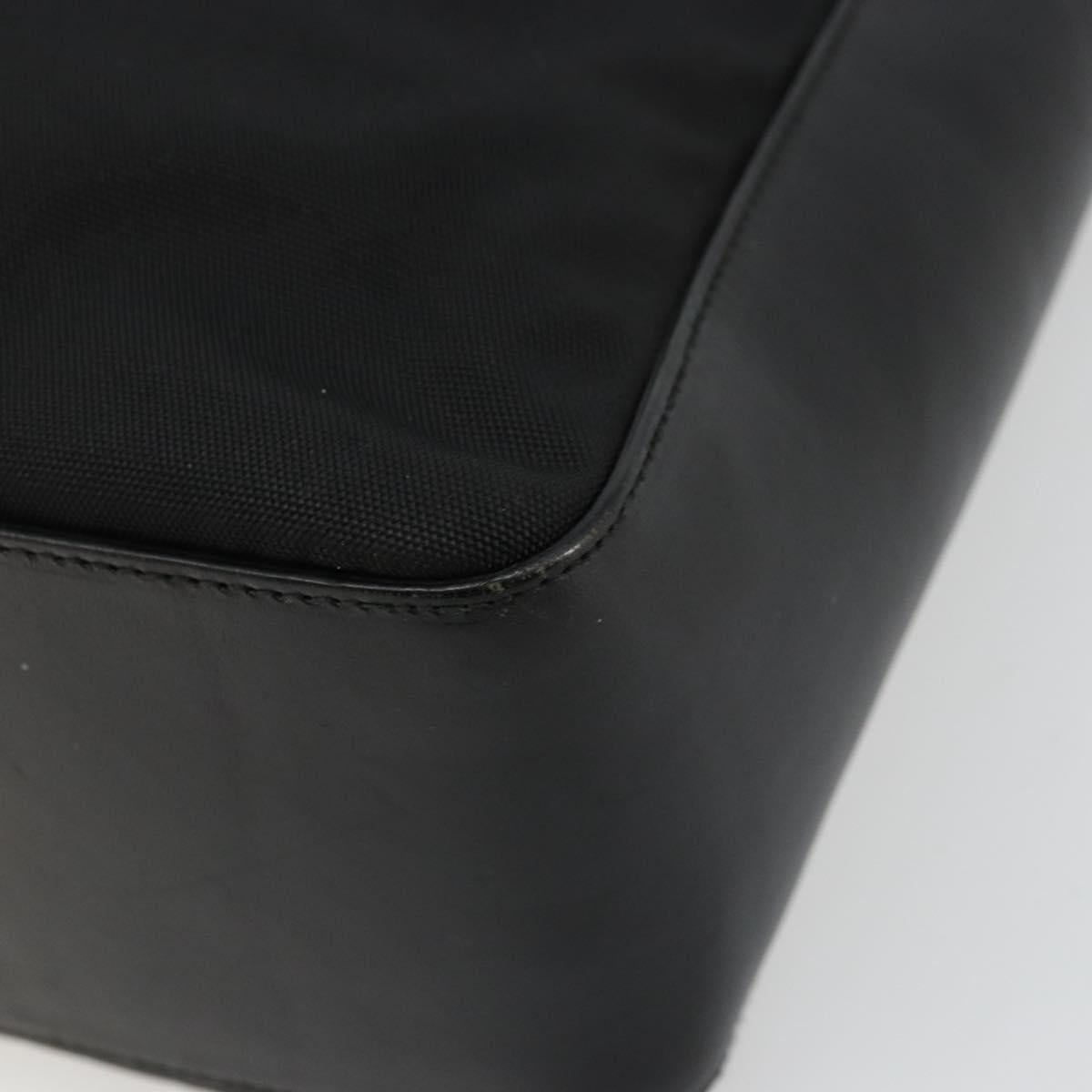 GUCCI Shoulder Bag Nylon Black Silver 001 3766 Auth ep14364