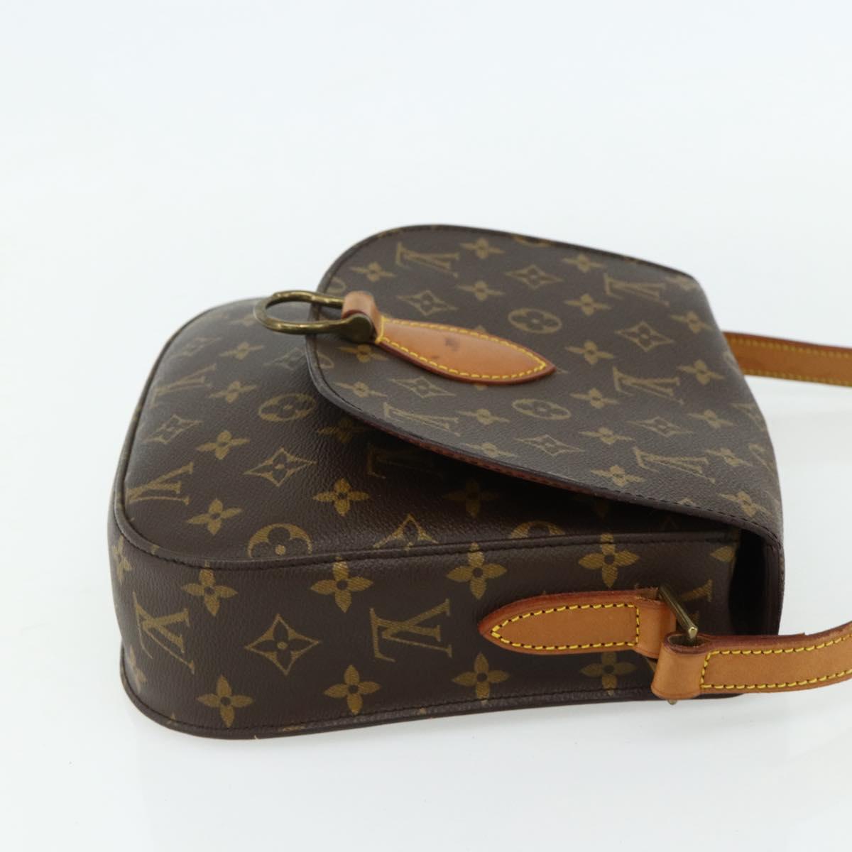 LOUIS VUITTON Monogram Saint Cloud GM Shoulder Bag M51242 LV Auth ep14365A