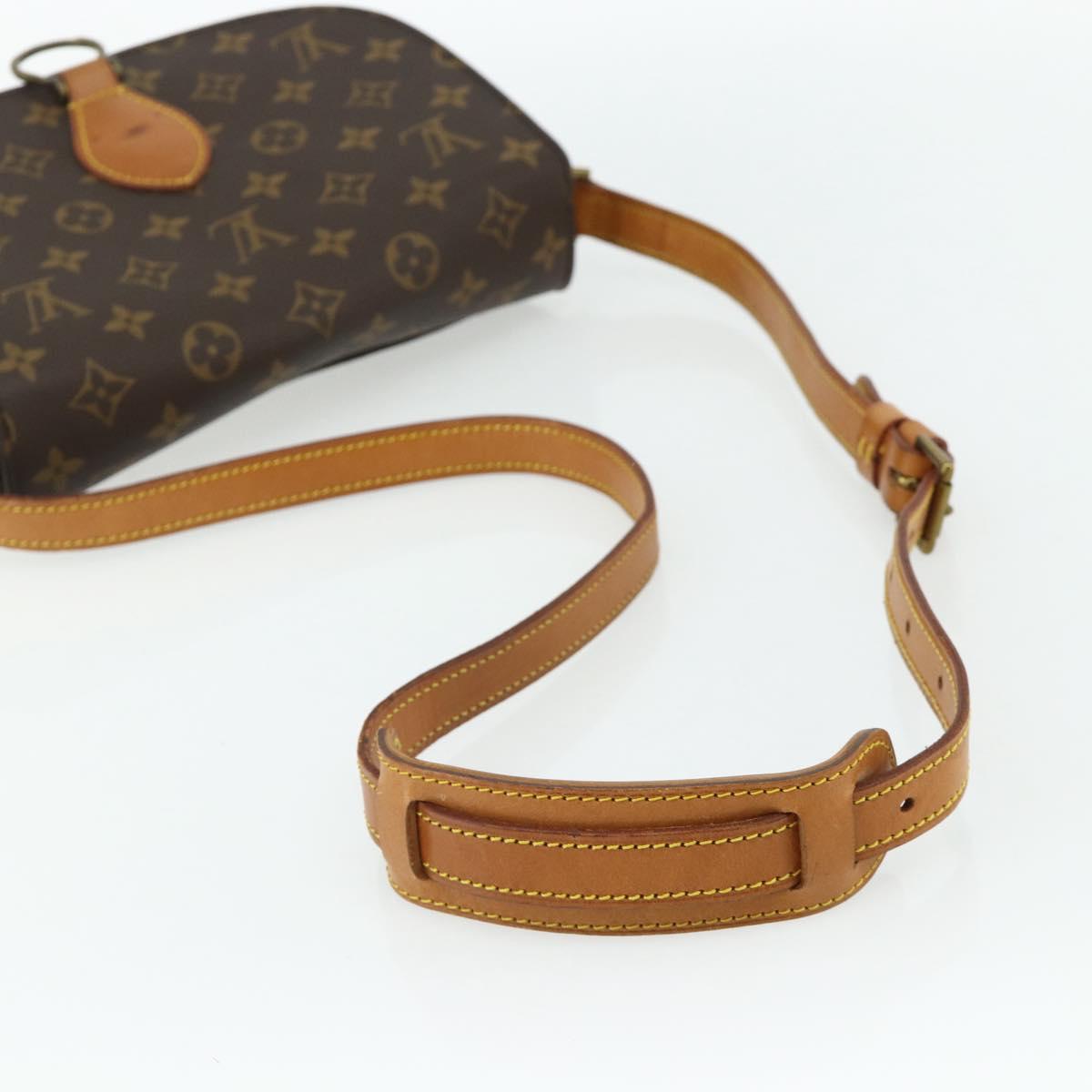 LOUIS VUITTON Monogram Saint Cloud GM Shoulder Bag M51242 LV Auth ep14365A