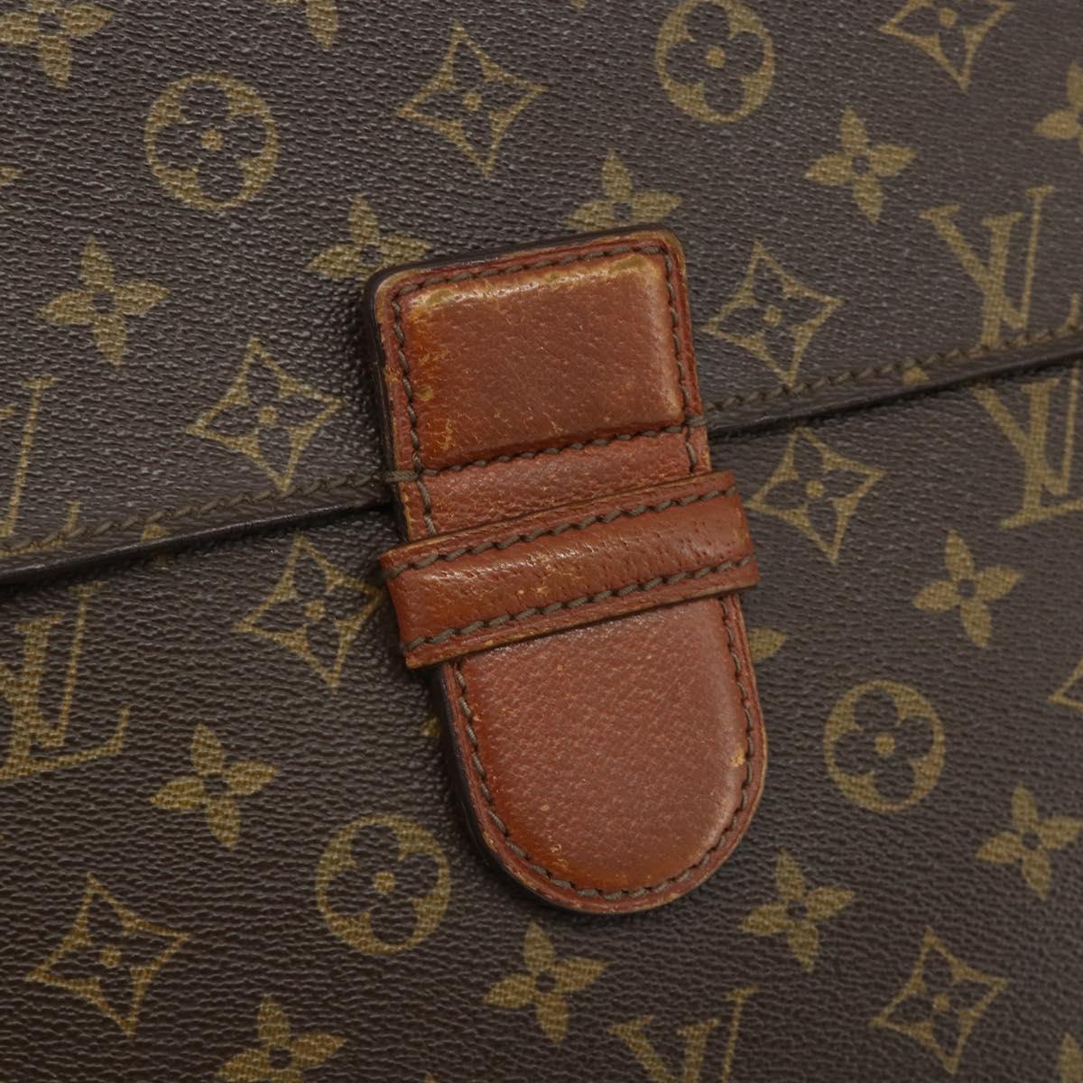 LOUIS VUITTON Monogram Posh Ministor Briefcase M53445 LV Auth ep14375