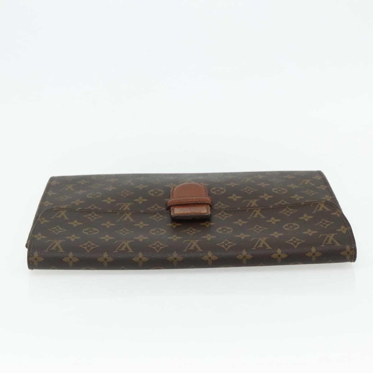 LOUIS VUITTON Monogram Posh Ministor Briefcase M53445 LV Auth ep14375