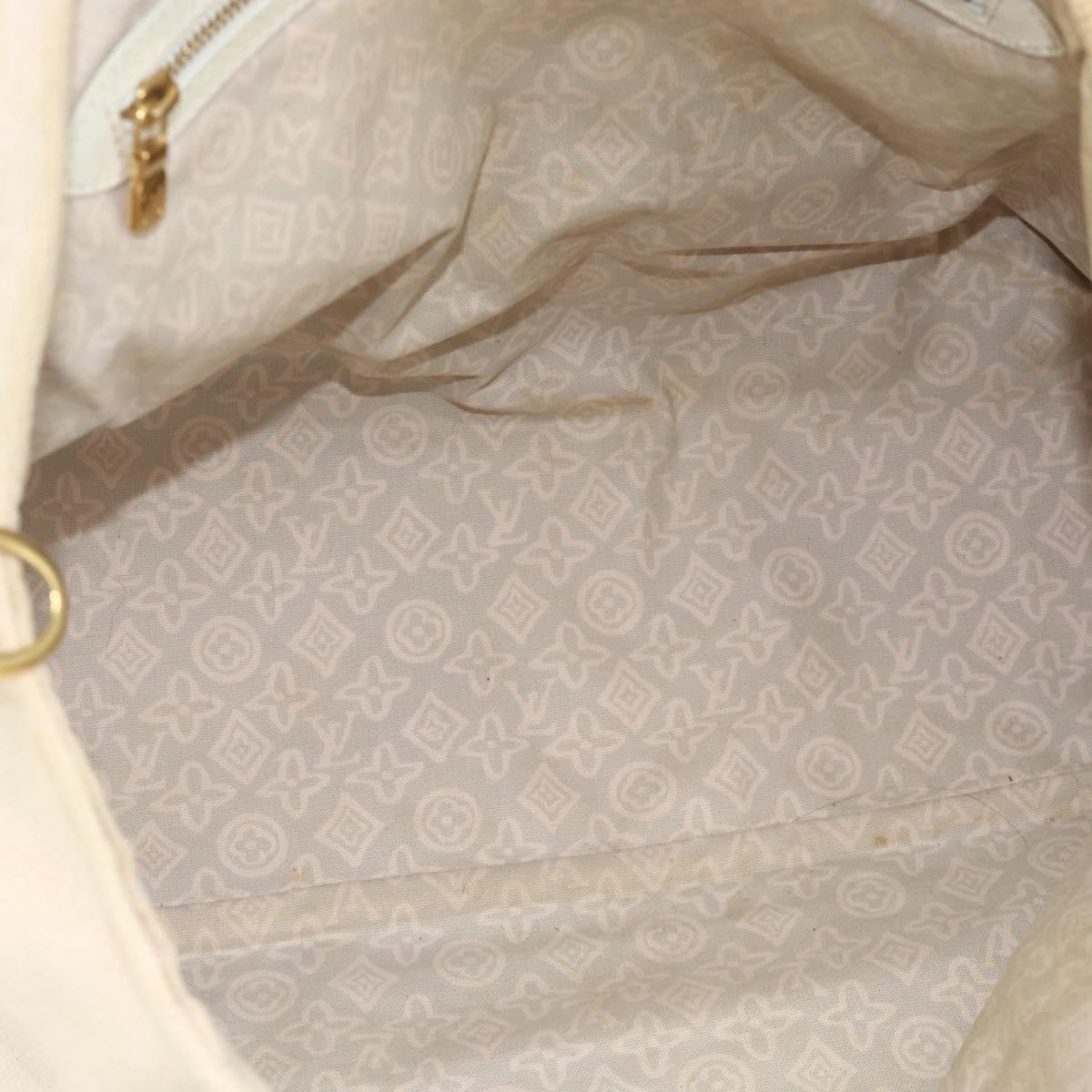 LOUIS VUITTON Cruise line Taicienne PM Bag Canvas Pink M95672 LV Auth ep14376
