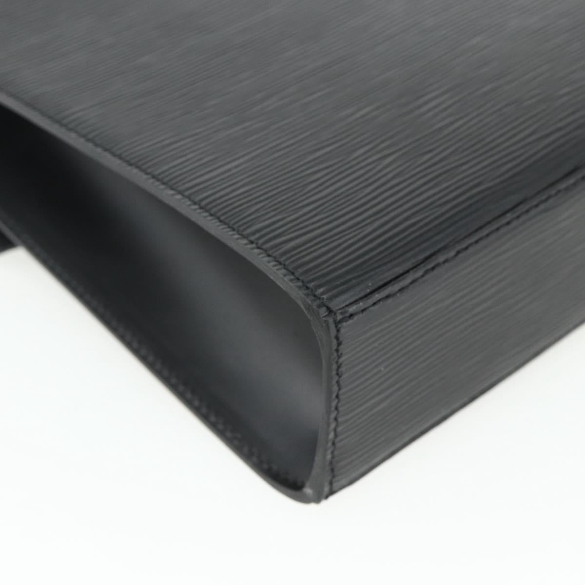 LOUIS VUITTON Epi Malesherbes Hand Bag Black M52372 LV Auth ep14395A