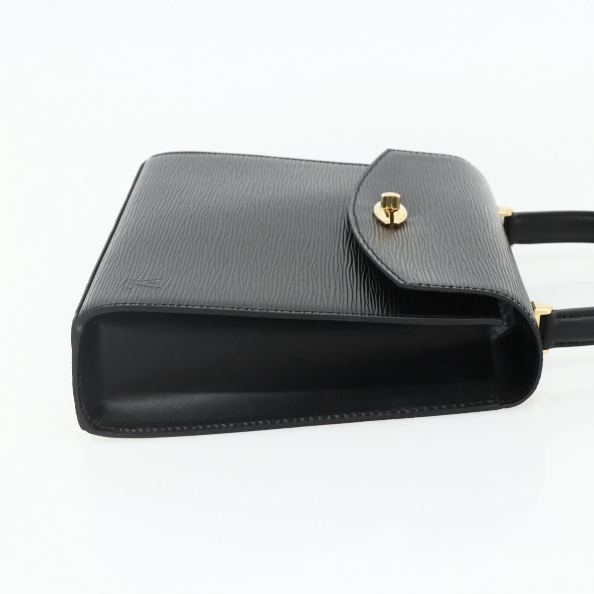 LOUIS VUITTON Epi Malesherbes Hand Bag Black M52372 LV Auth ep14395A