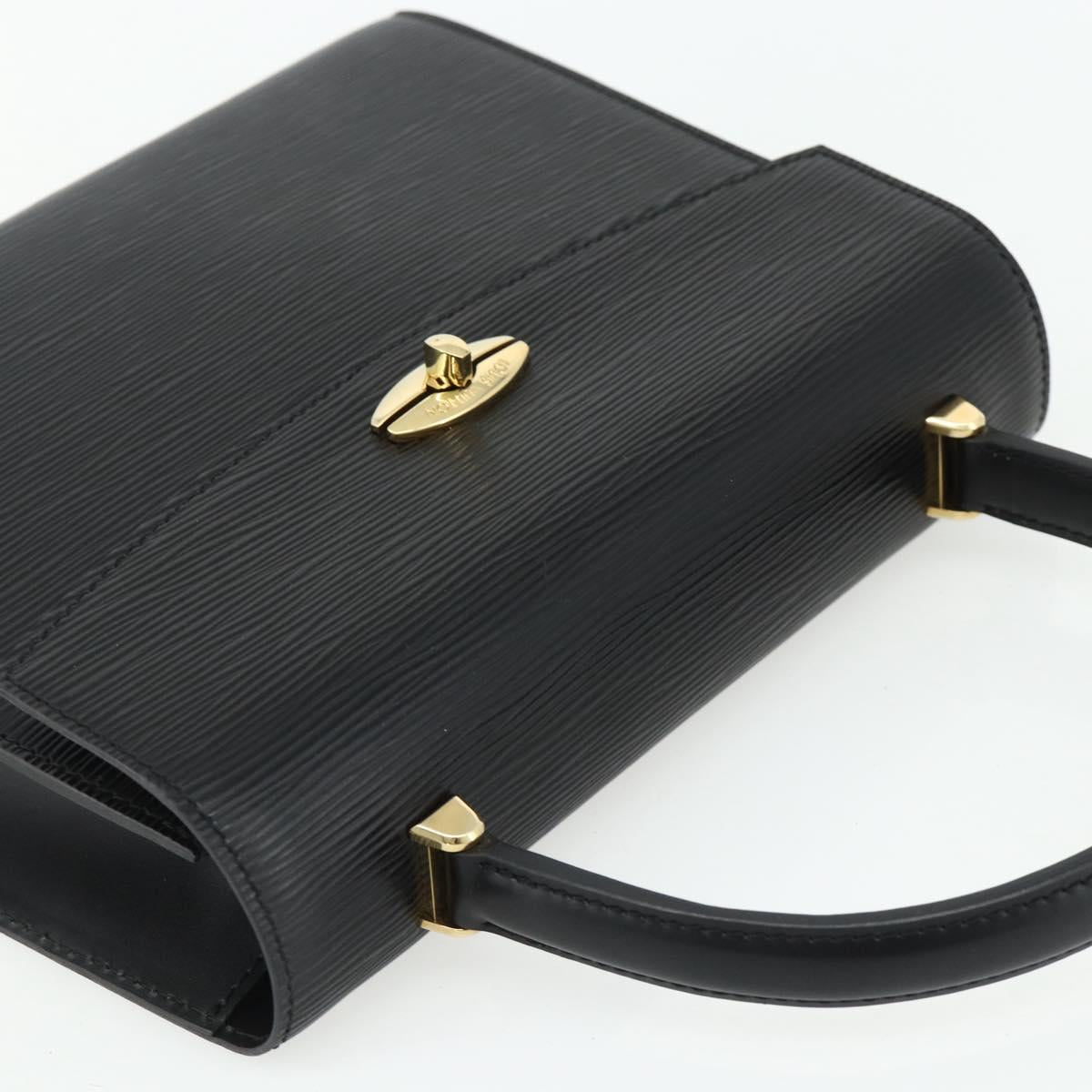 LOUIS VUITTON Epi Malesherbes Hand Bag Black M52372 LV Auth ep14395A
