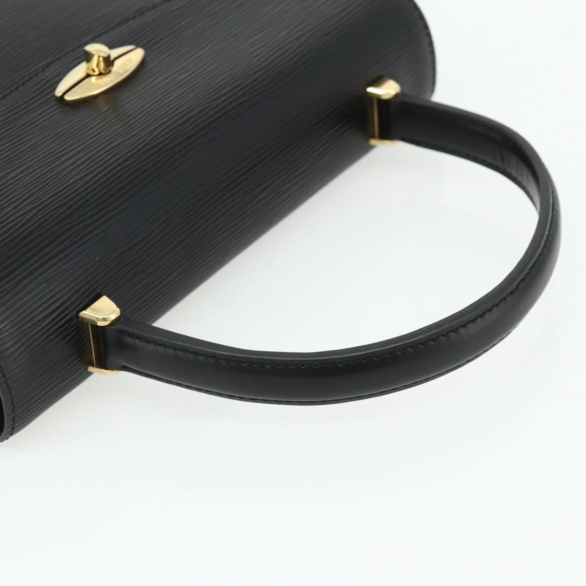 LOUIS VUITTON Epi Malesherbes Hand Bag Black M52372 LV Auth ep14395A