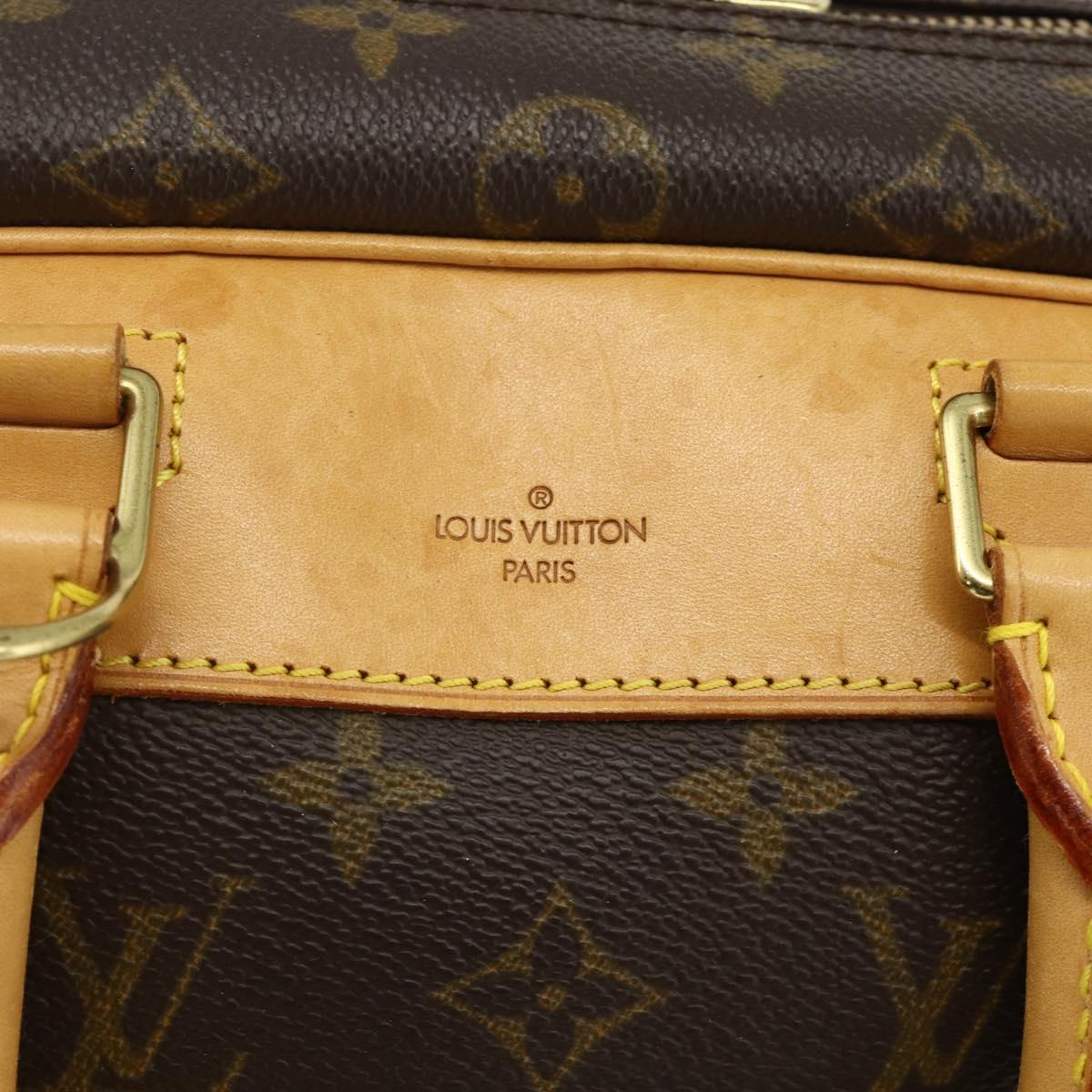 LOUIS VUITTON Monogram Deauville Hand Bag M47270 LV Auth ep14407A