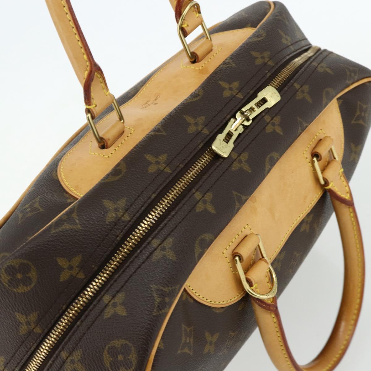 LOUIS VUITTON Monogram Deauville Hand Bag M47270 LV Auth ep14407A
