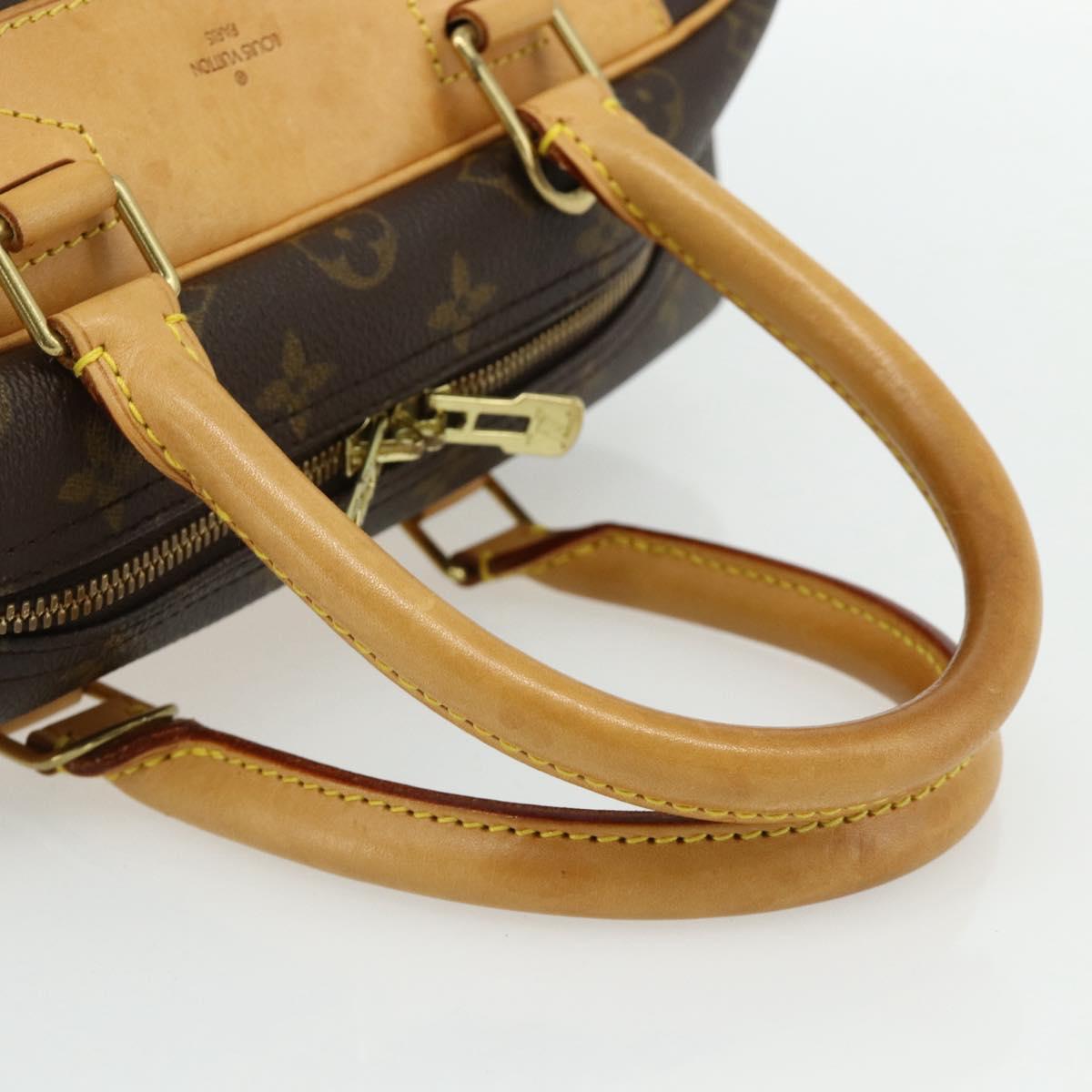 LOUIS VUITTON Monogram Deauville Hand Bag M47270 LV Auth ep14407A