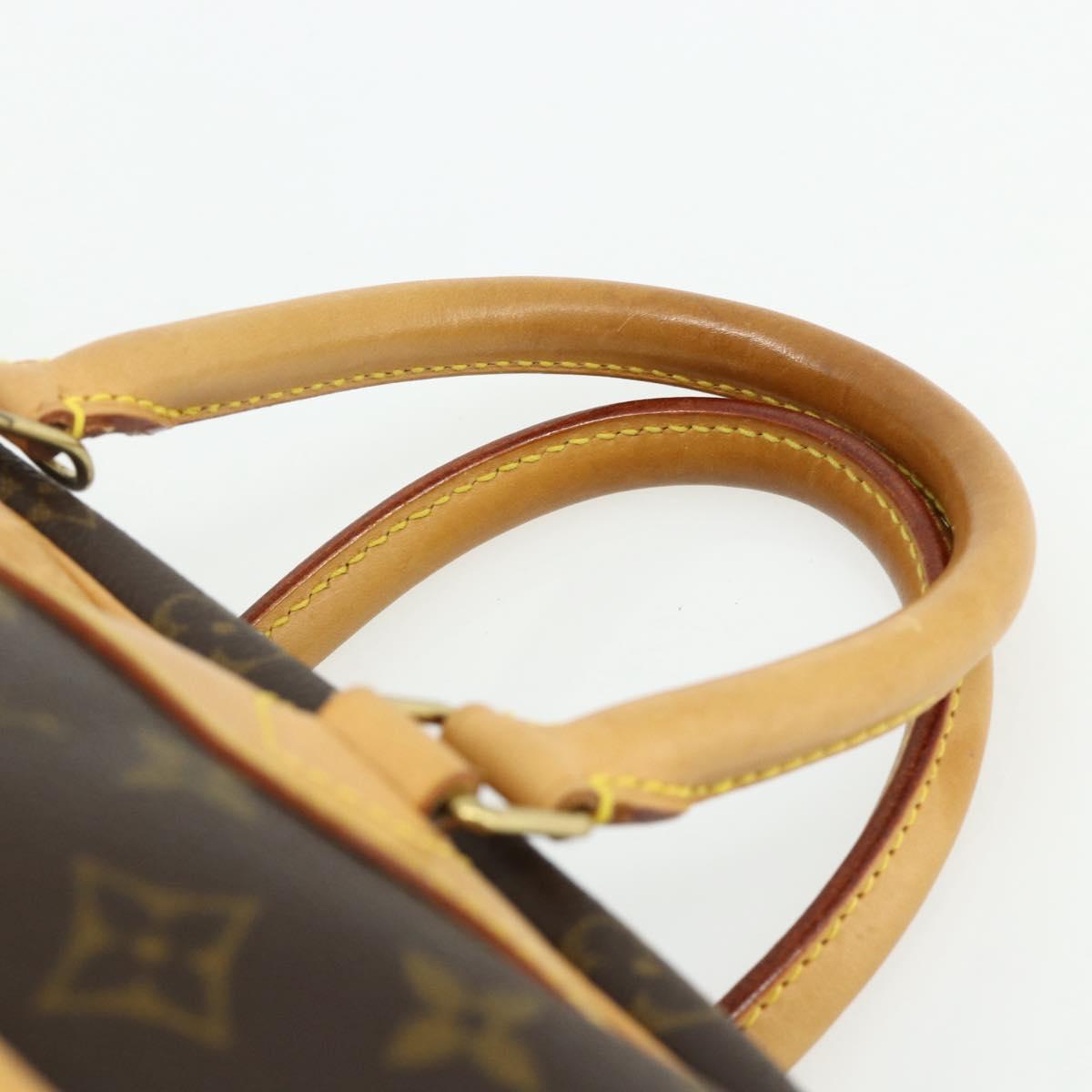 LOUIS VUITTON Monogram Deauville Hand Bag M47270 LV Auth ep14407A