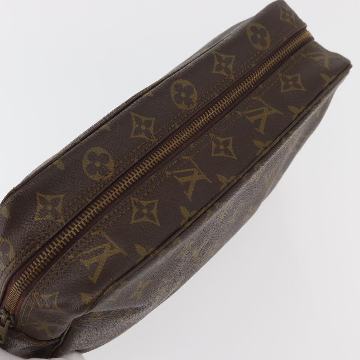 LOUIS VUITTON Monogram Trousse Toilette 28 Clutch Bag M47522 LV Auth ep14433