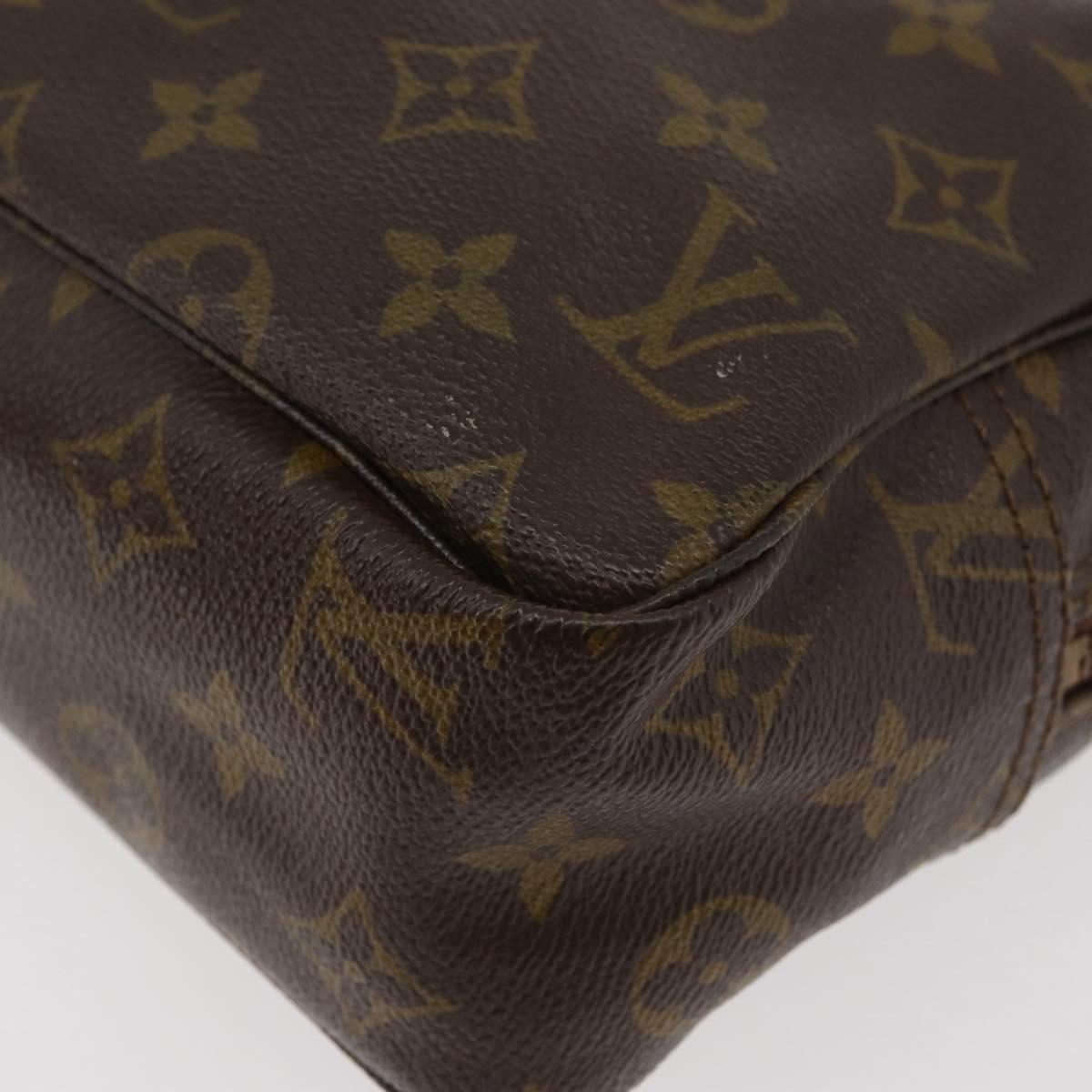 LOUIS VUITTON Monogram Trousse Toilette 28 Clutch Bag M47522 LV Auth ep14433