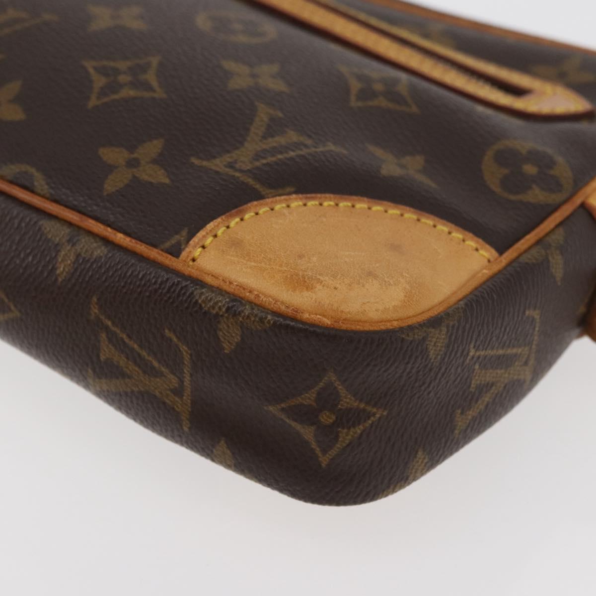 LOUIS VUITTON Monogram Marly Dragonne GM Clutch Bag M51825 LV Auth ep14439