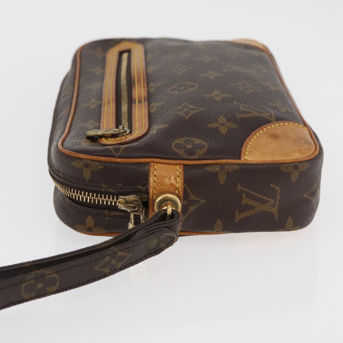 LOUIS VUITTON Monogram Marly Dragonne GM Clutch Bag M51825 LV Auth ep14439