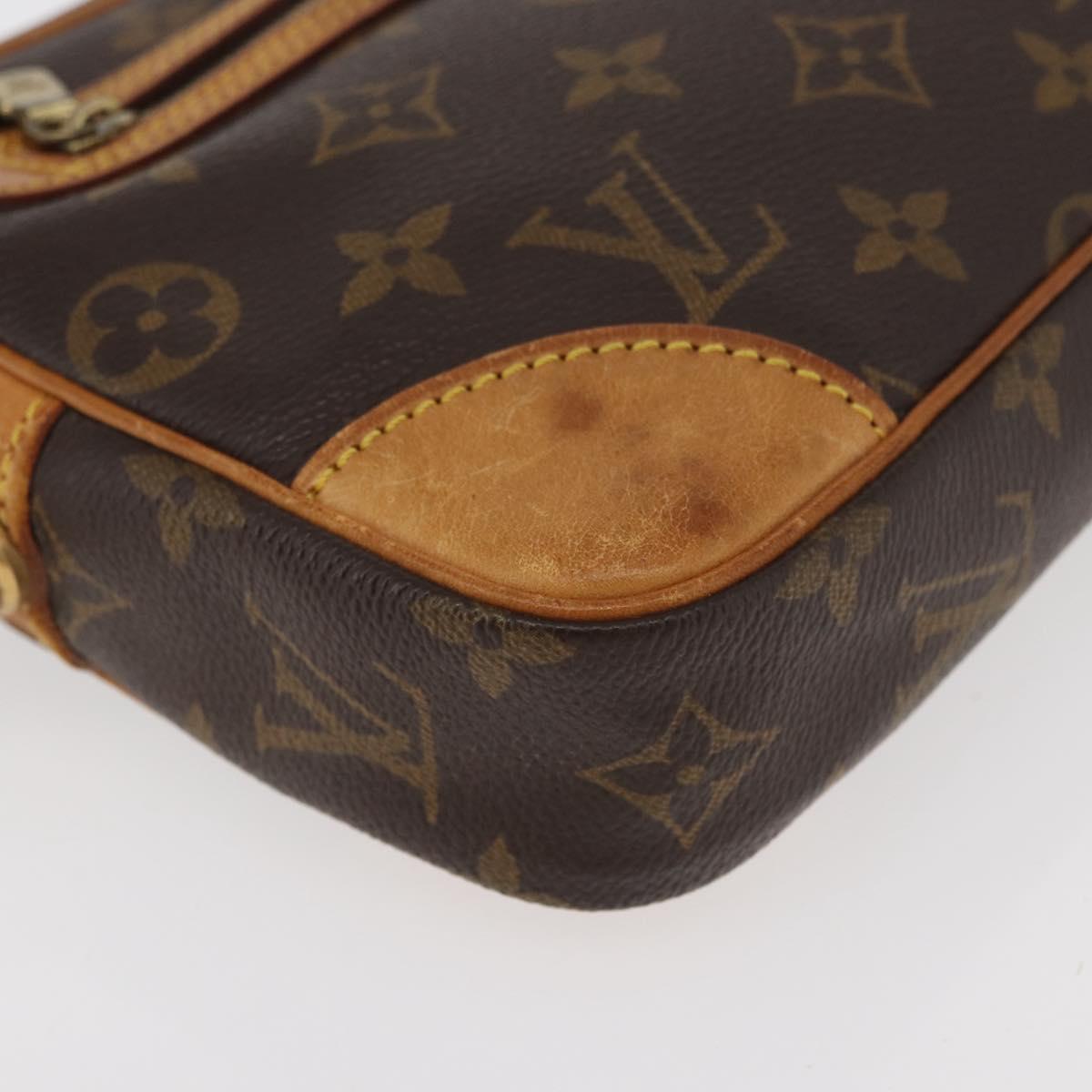 LOUIS VUITTON Monogram Marly Dragonne GM Clutch Bag M51825 LV Auth ep14439