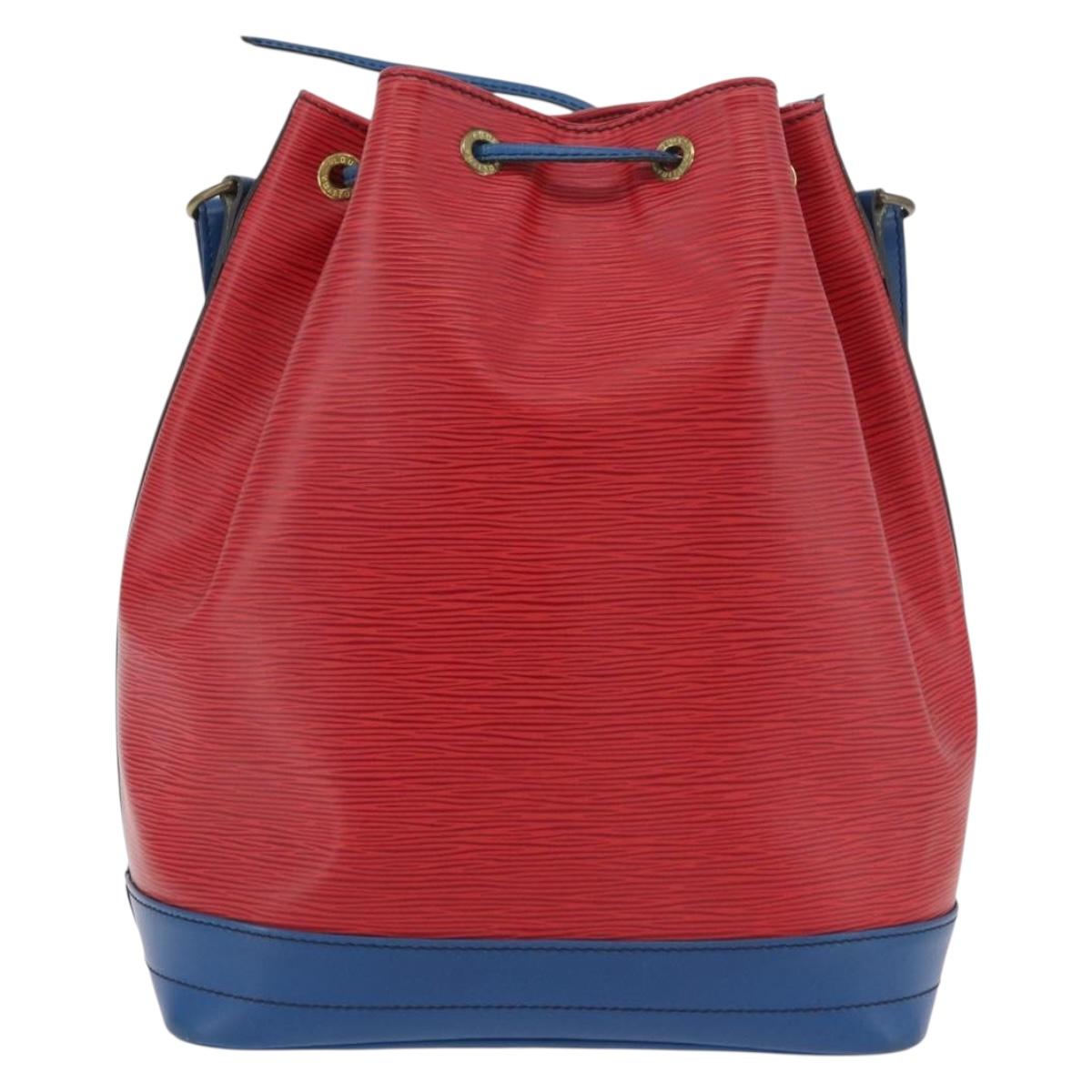 LOUIS VUITTON Epi Noe Shoulder Bag By color Red Blue M44084 LV Auth ep14450A