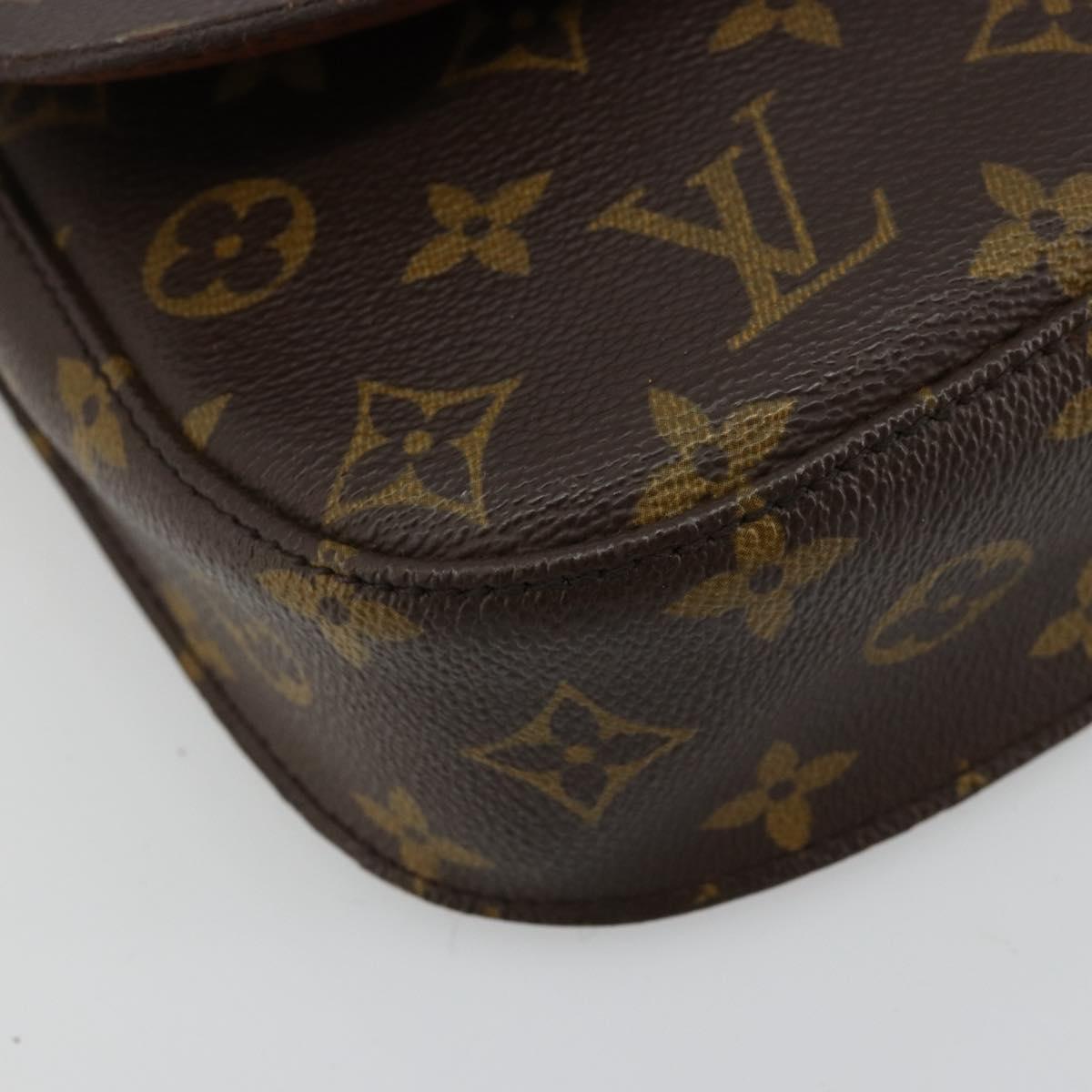 LOUIS VUITTON Monogram Saint Cloud MM Shoulder Bag M51243 LV Auth ep14471