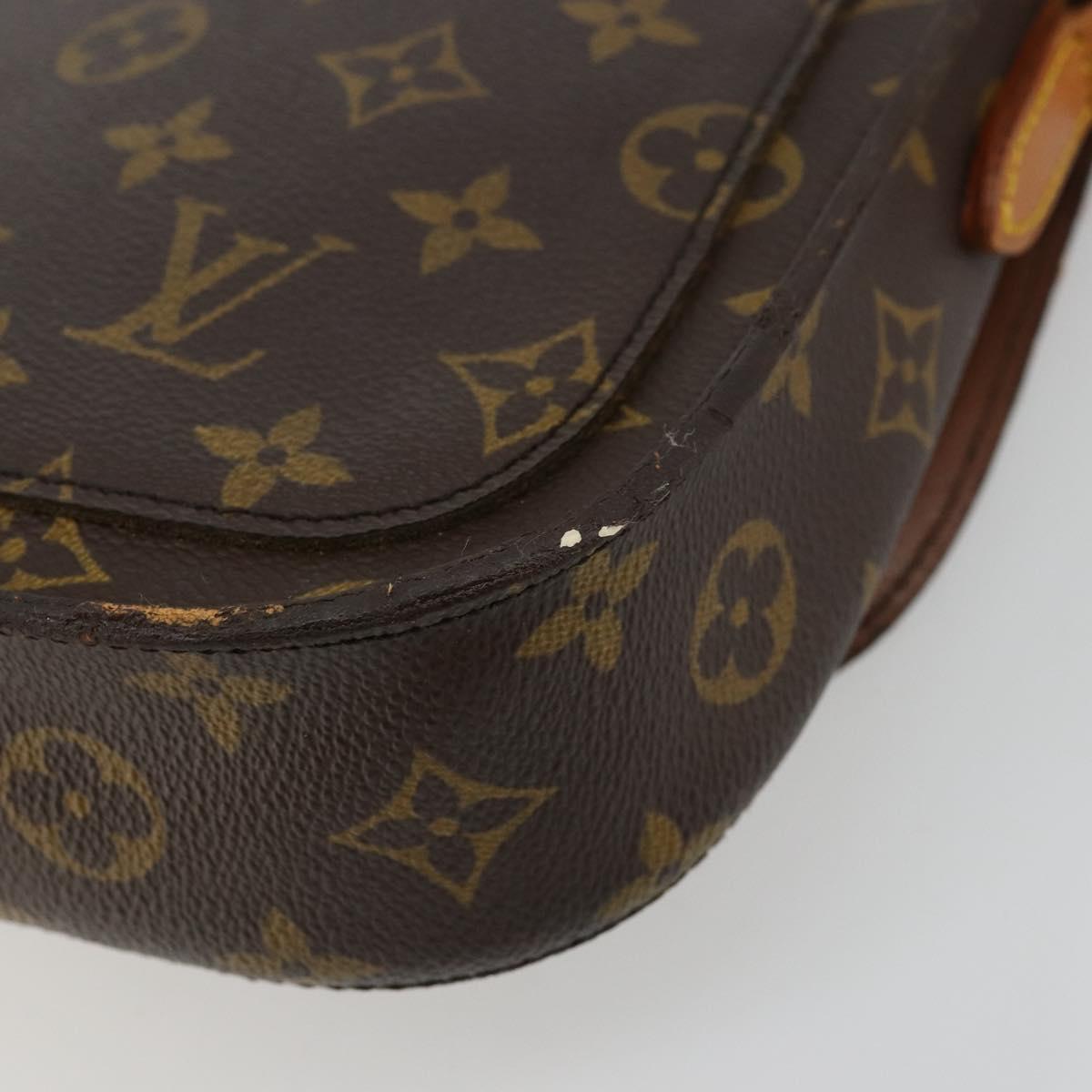 LOUIS VUITTON Monogram Saint Cloud MM Shoulder Bag M51243 LV Auth ep14471