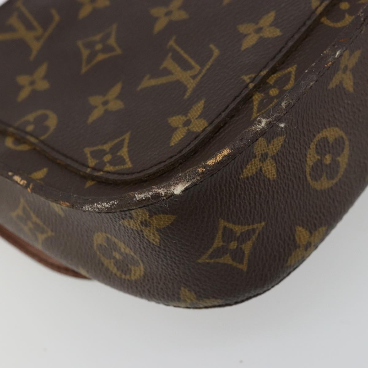LOUIS VUITTON Monogram Saint Cloud MM Shoulder Bag M51243 LV Auth ep14471