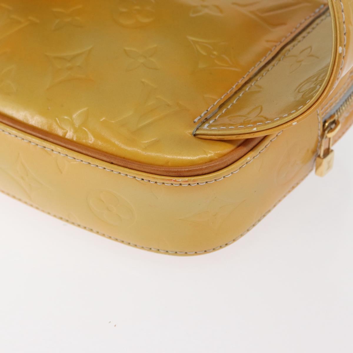 LOUIS VUITTON Monogram Vernis Fulton Waist bag Gris M91041 LV Auth ep14498