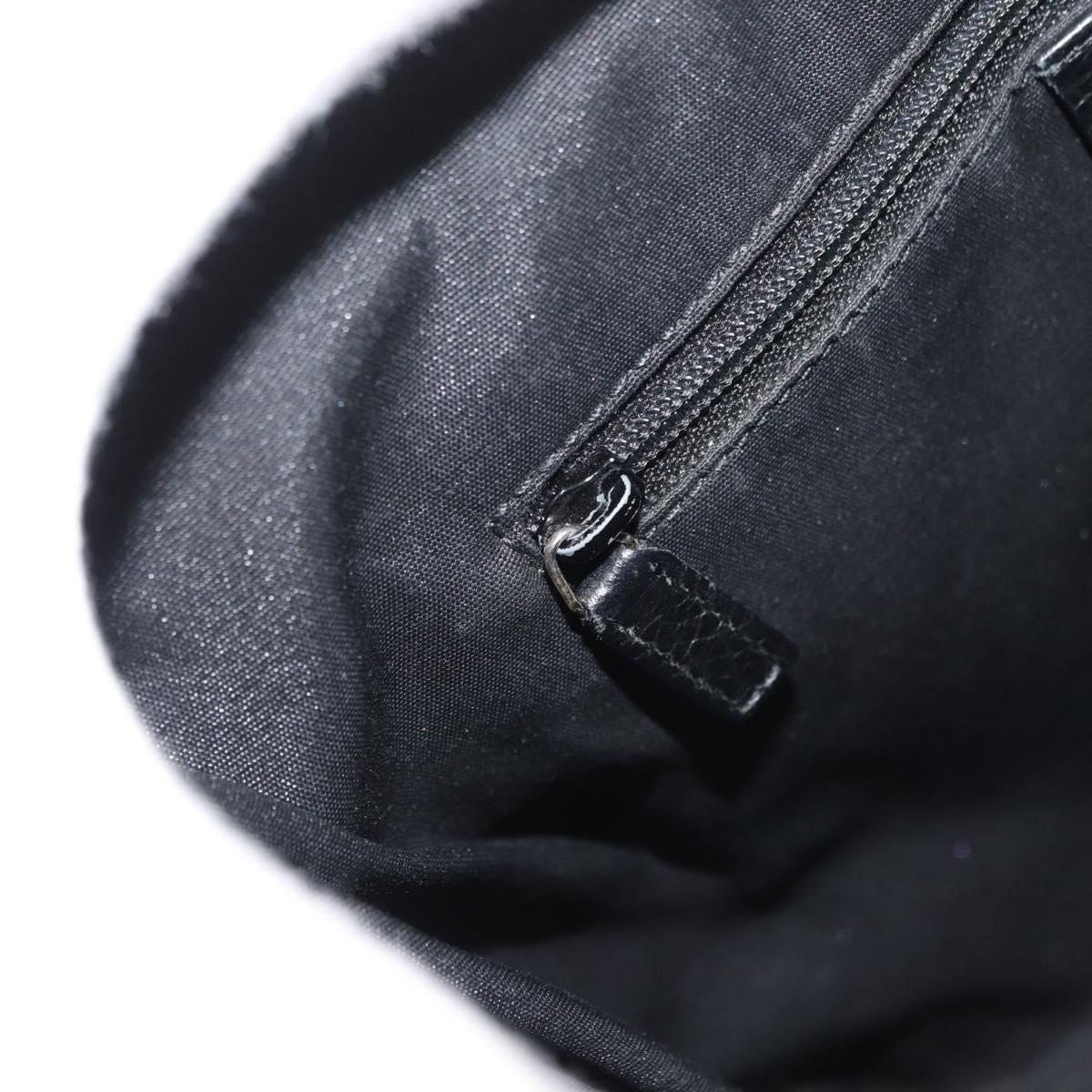 GUCCI GG Canvas Guccissima Bag Leather Suede Outlet Black 272396 Auth ep14504A