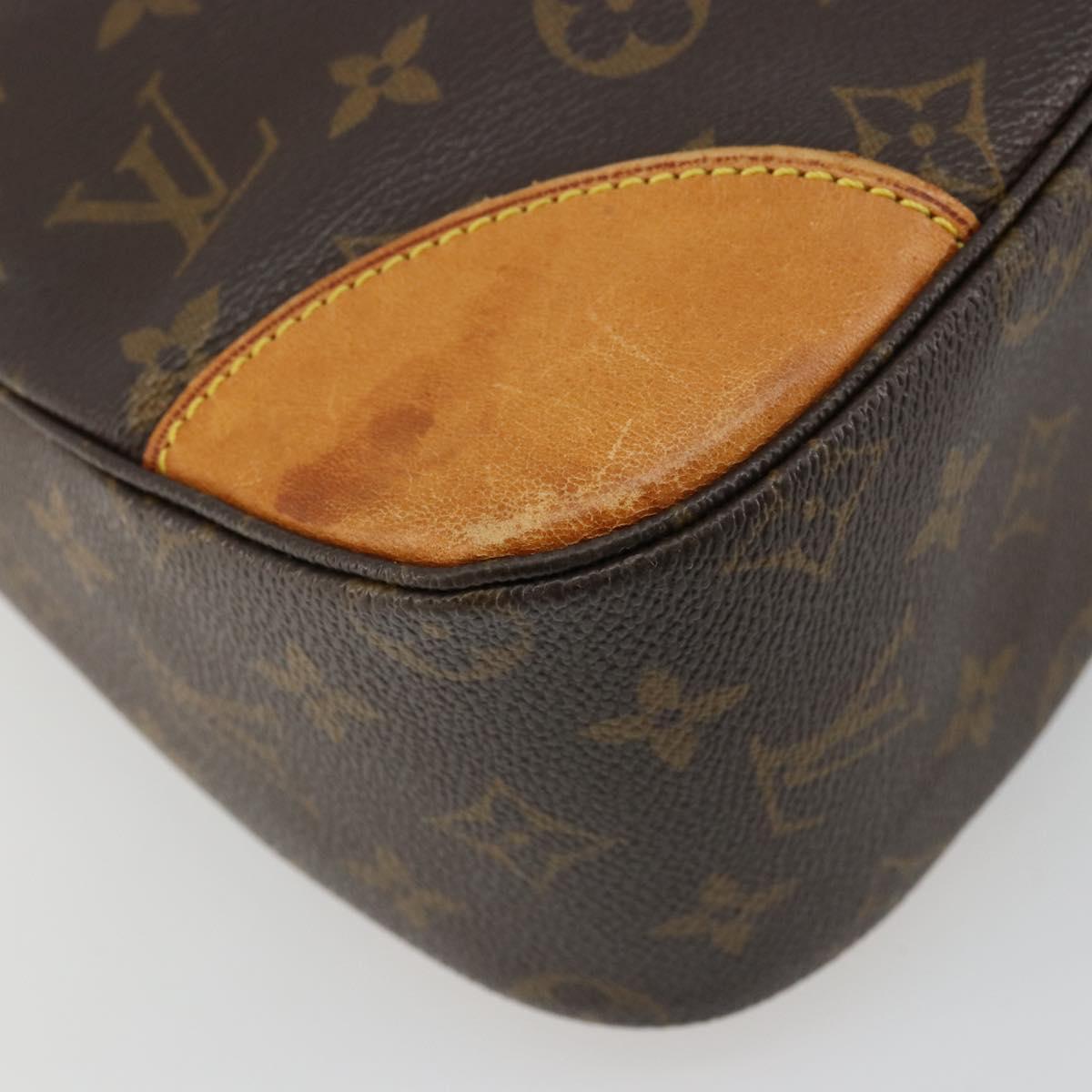 LOUIS VUITTON Monogram Boulogne 30 Shoulder Bag M51265 LV Auth ep14518