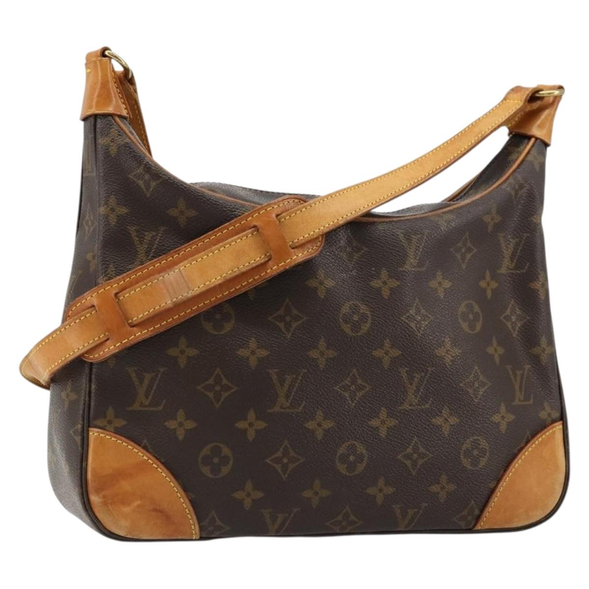 LOUIS VUITTON Monogram Boulogne 30 Shoulder Bag M51265 LV Auth ep14518