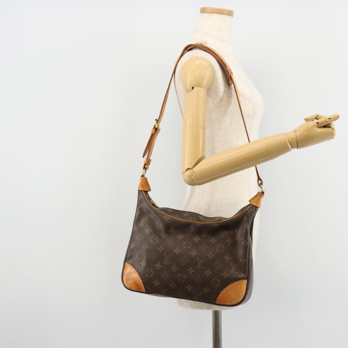 LOUIS VUITTON Monogram Boulogne 30 Shoulder Bag M51265 LV Auth ep14518