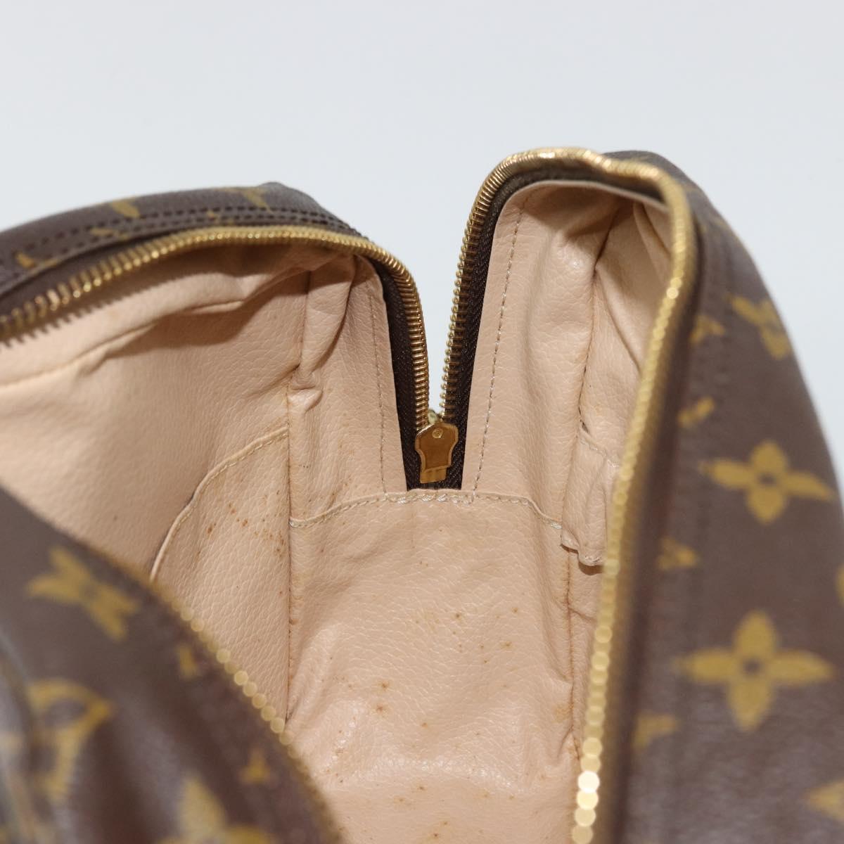 LOUIS VUITTON Monogram Trousse Toilette 28 Clutch Bag M47522 LV Auth ep14521
