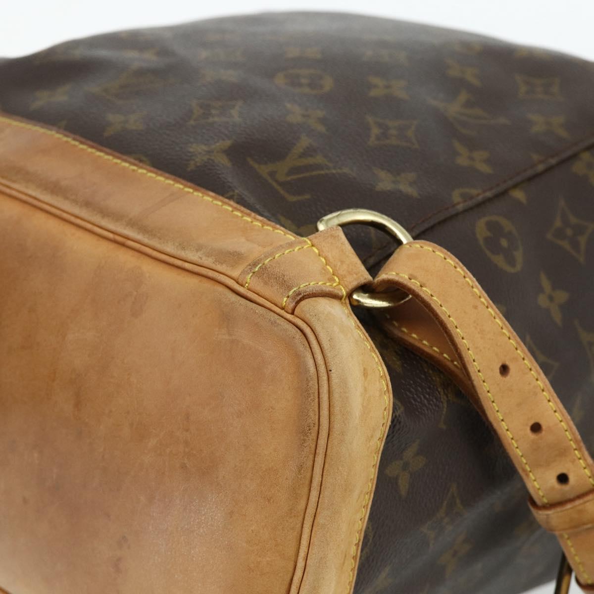LOUIS VUITTON Monogram Montsouris GM Backpack M51135 LV Auth ep14541