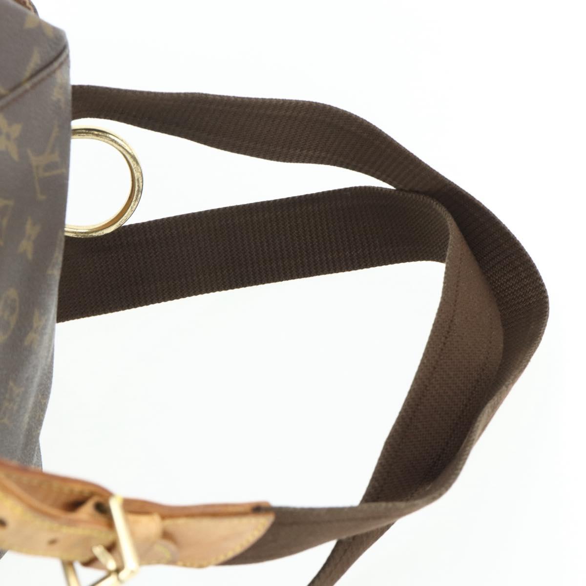 LOUIS VUITTON Monogram Montsouris GM Backpack M51135 LV Auth ep14541