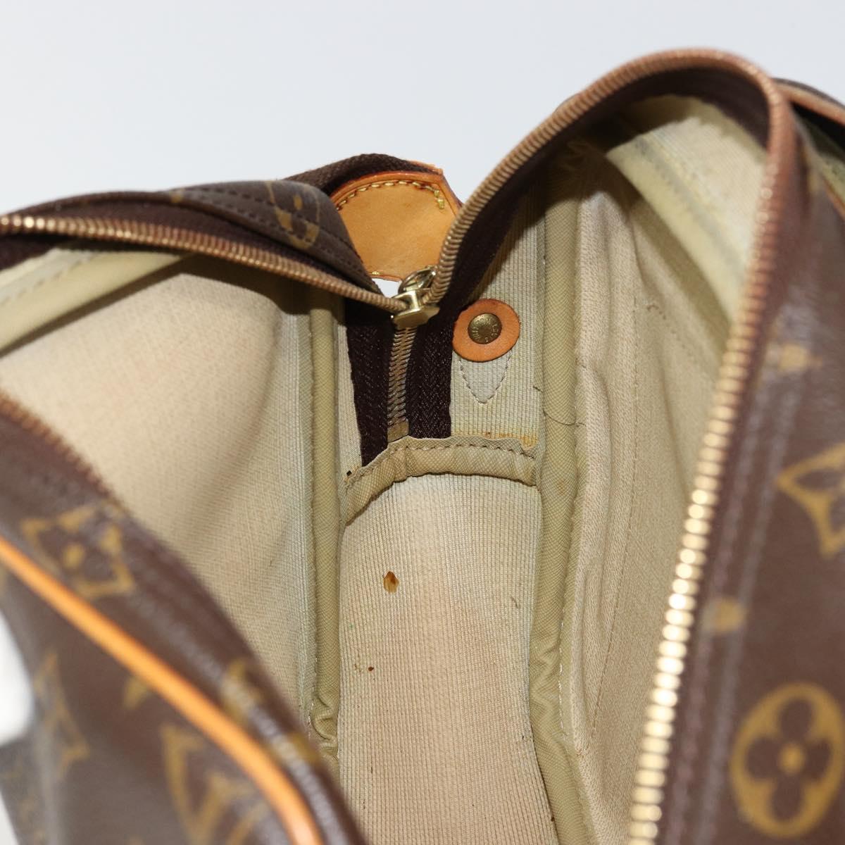 LOUIS VUITTON Monogram Reporter PM Shoulder Bag M45254 LV Auth ep14565