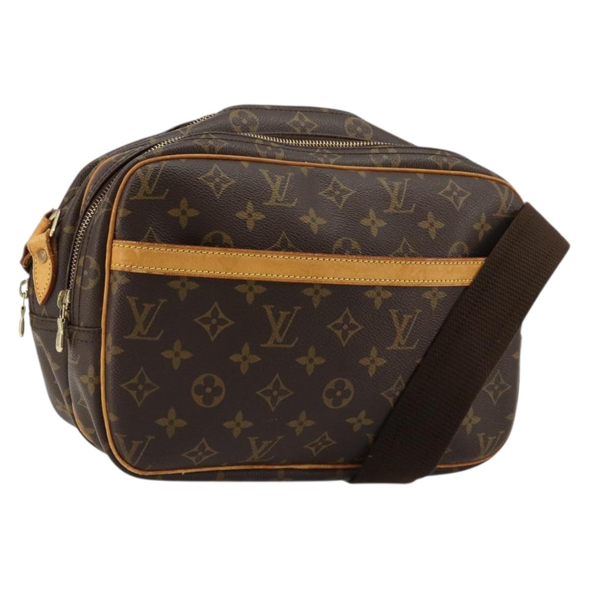LOUIS VUITTON Monogram Reporter PM Shoulder Bag M45254 LV Auth ep14565