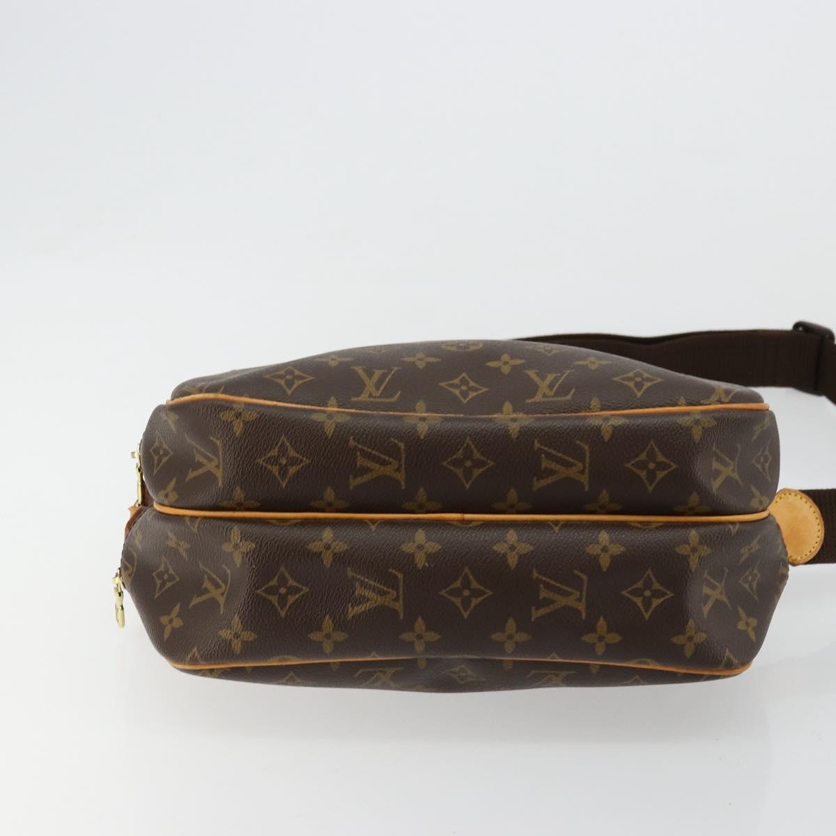 LOUIS VUITTON Monogram Reporter PM Shoulder Bag M45254 LV Auth ep14565