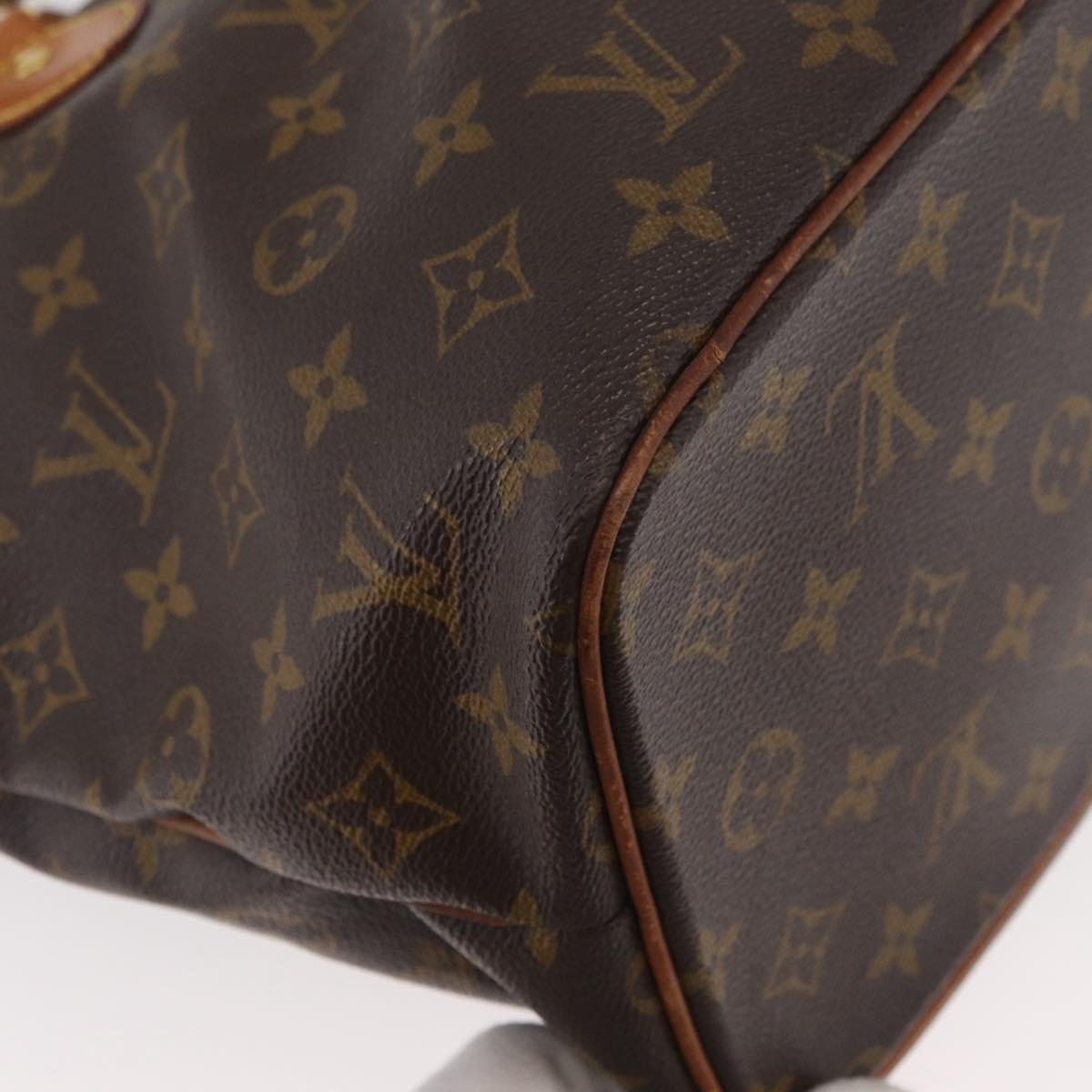 LOUIS VUITTON Monogram Palermo PM Tote Bag M40145 LV Auth ep14576A