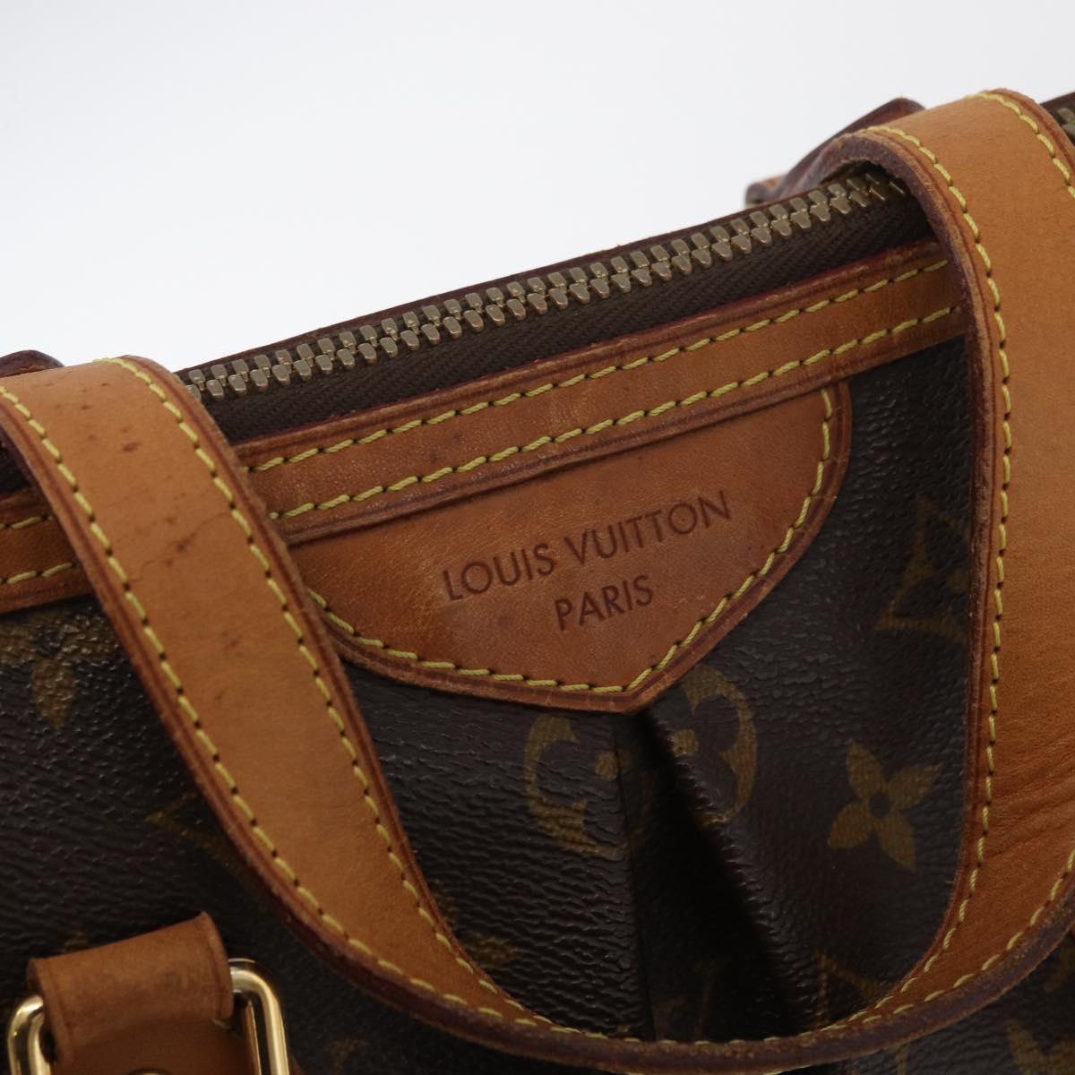 LOUIS VUITTON Monogram Palermo PM Tote Bag M40145 LV Auth ep14576A