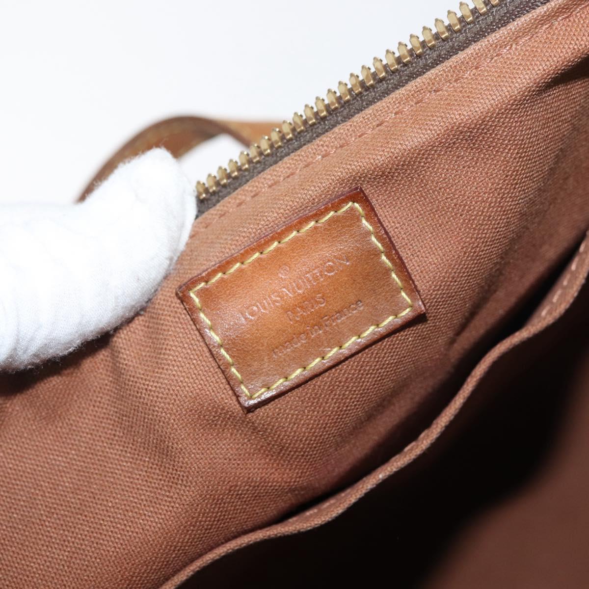 LOUIS VUITTON Monogram Palermo PM Tote Bag M40145 LV Auth ep14576A
