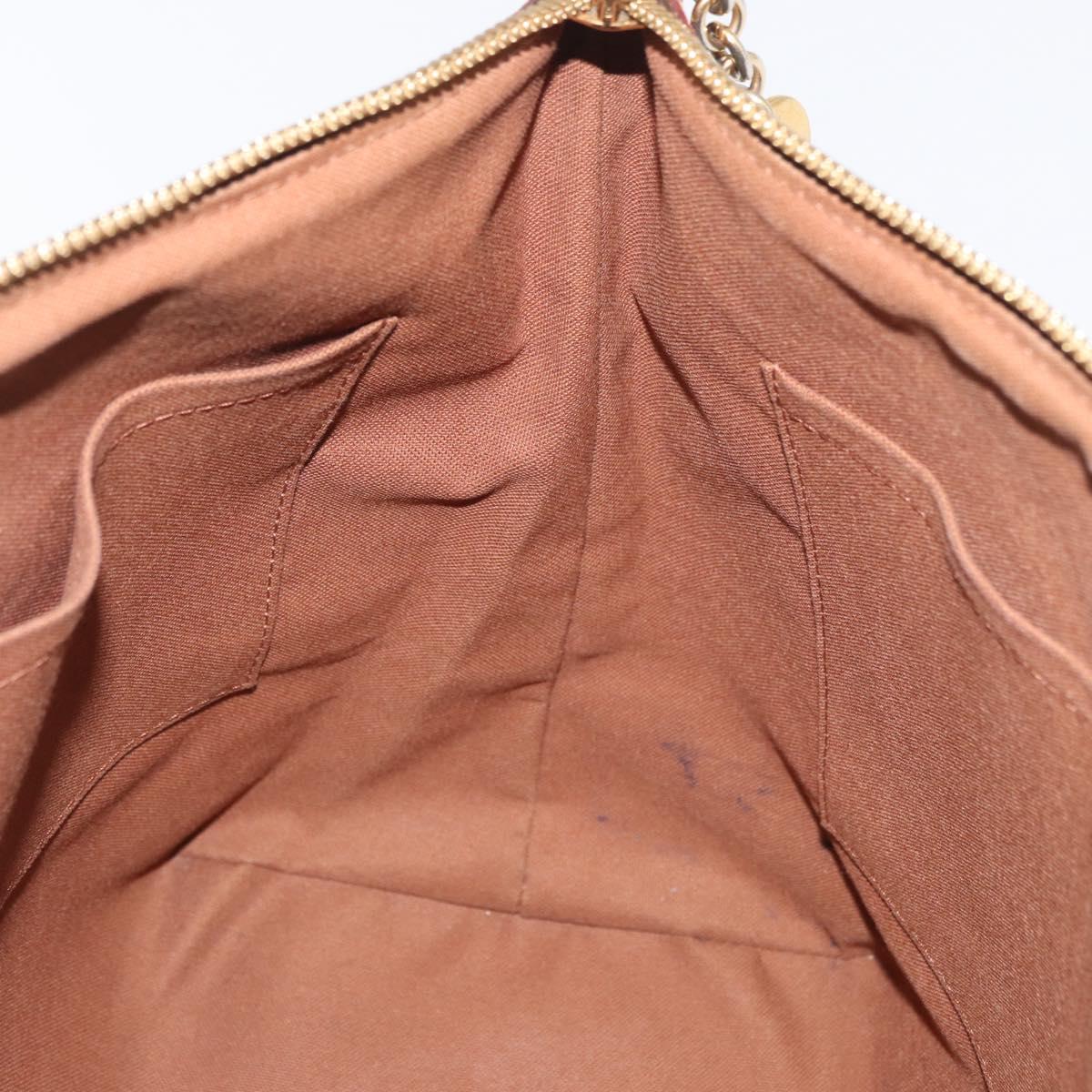 LOUIS VUITTON Monogram Palermo PM Tote Bag M40145 LV Auth ep14576A